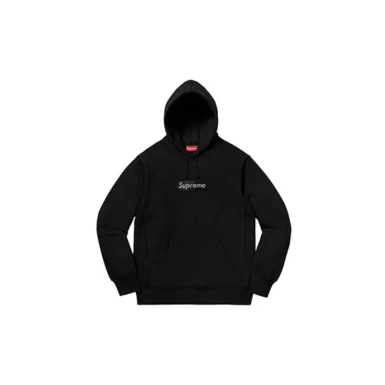 Supreme Swarovski Box Logo Hoodie