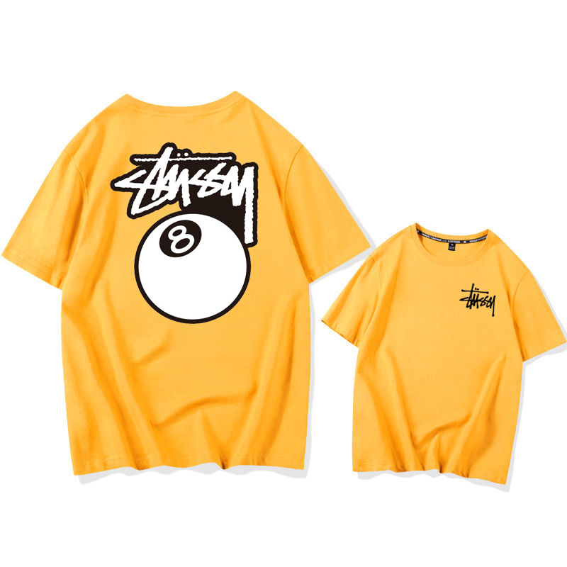 STUSSY fashionable casual short sleeves