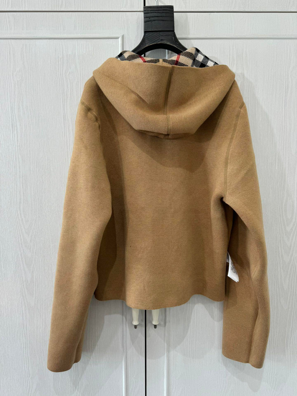 Burberry 新しいスタイルリバーシブルカシミヤジャケット