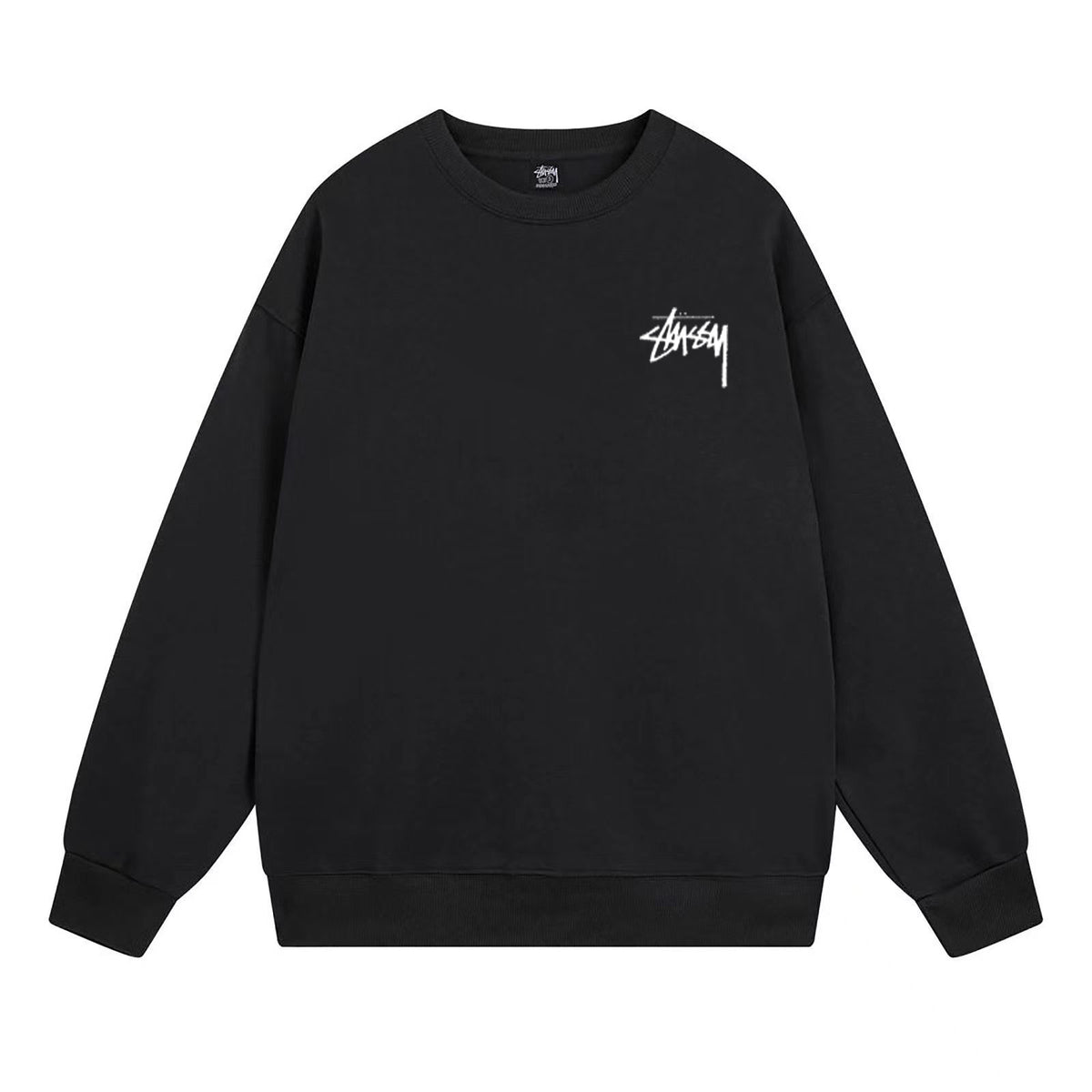 STUSSY Casual Fashion Round Neck Long Sleeve