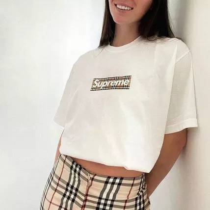【シュプリーム×バーバリー】2022SS BURBERRYBOXロゴTシャツ期間限定セール