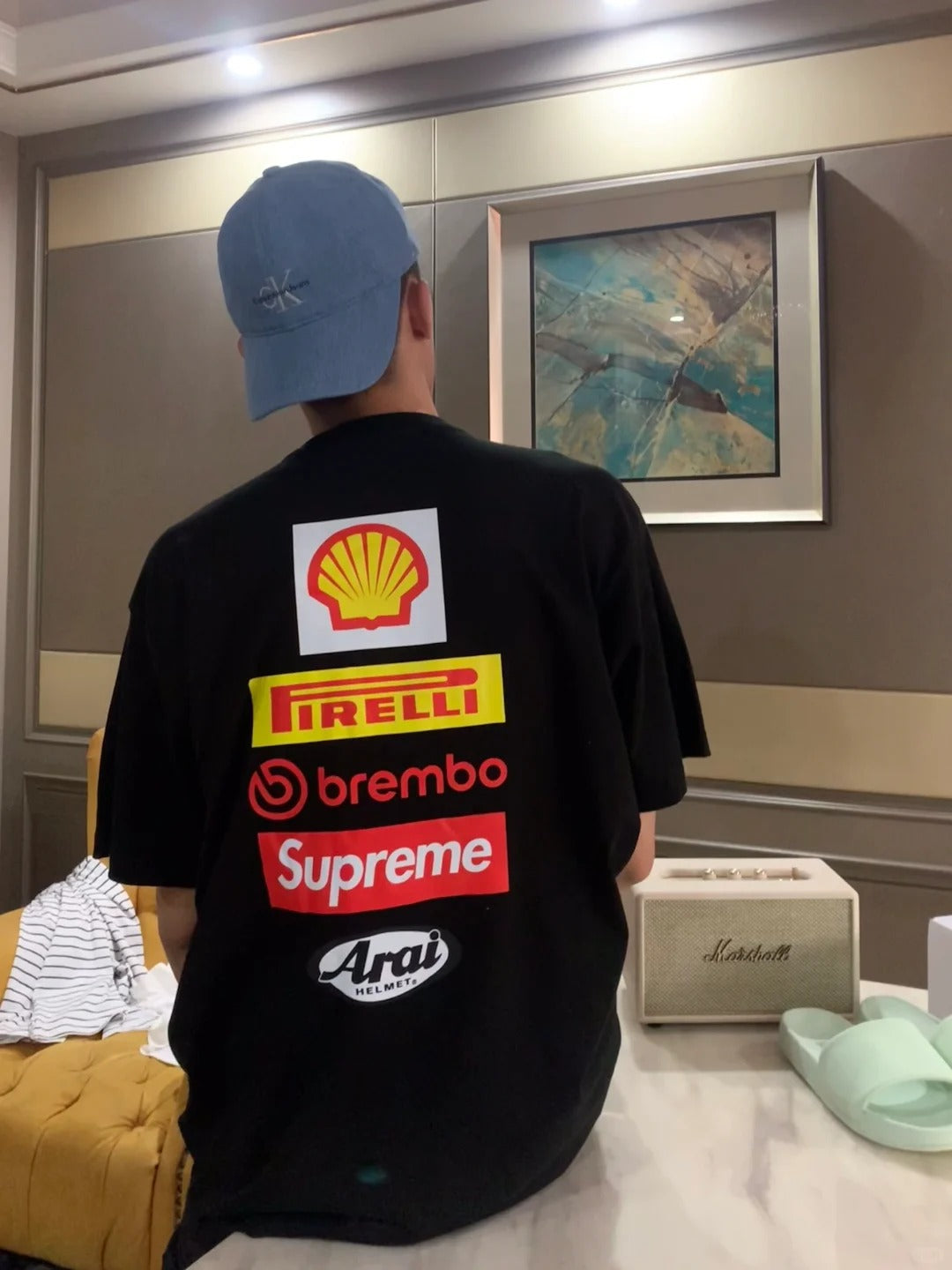 Supreme | Unisex Street Style Collaboration Logo T-Shirts★送関込★入手困難★誰もが欲しがる１着★