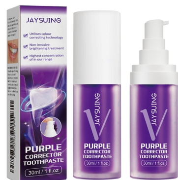Jaysuing Purple Corrector Toothpaste