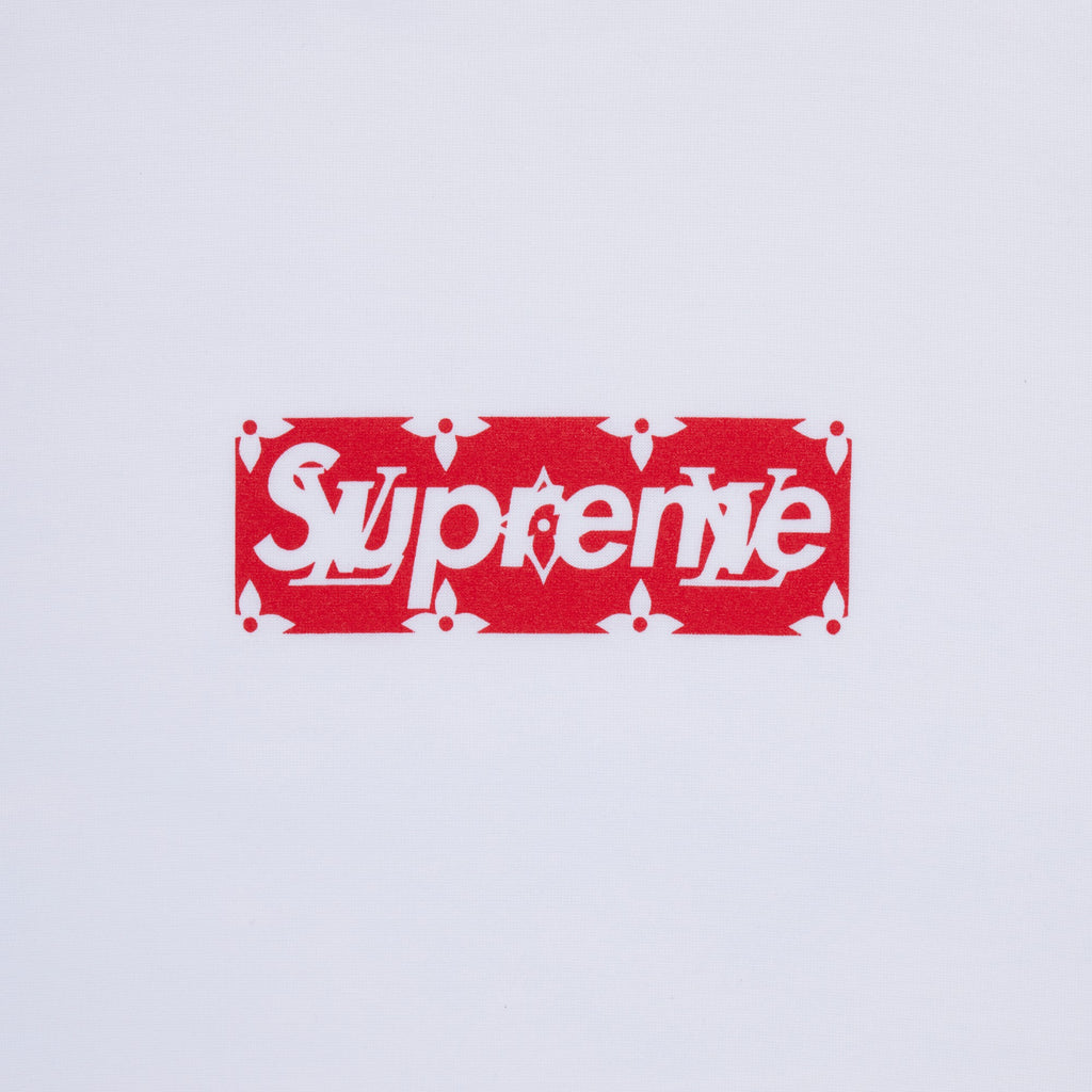 Louis Vuitton x Supreme Box Logo Tee 'White'