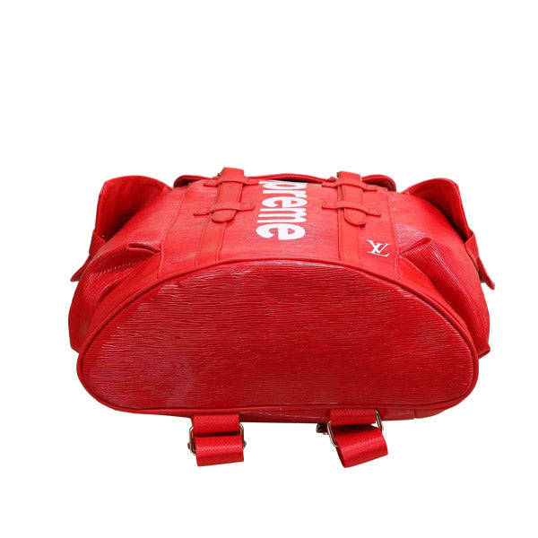 Supreme x Louis Vuitton エピレザークリストファーPMバックパック 2色