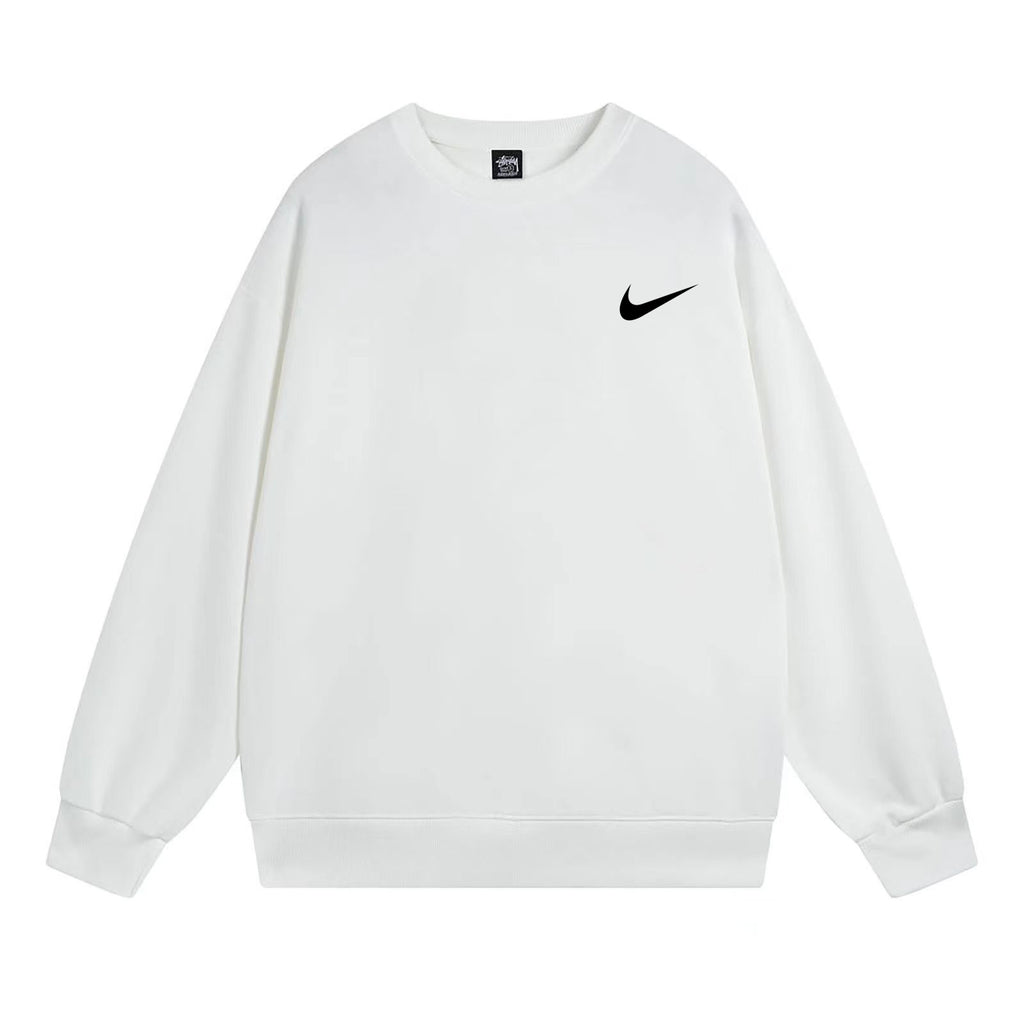 STUSSY NIKE joint casual round neck long sleeves