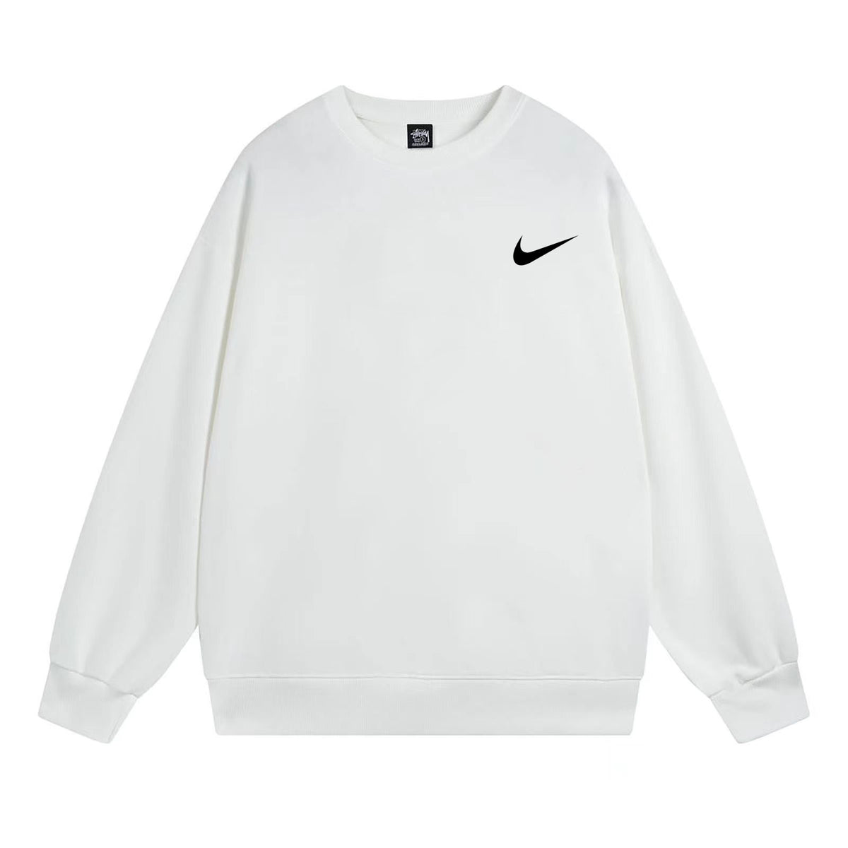 STUSSY NIKE joint casual round neck long sleeves