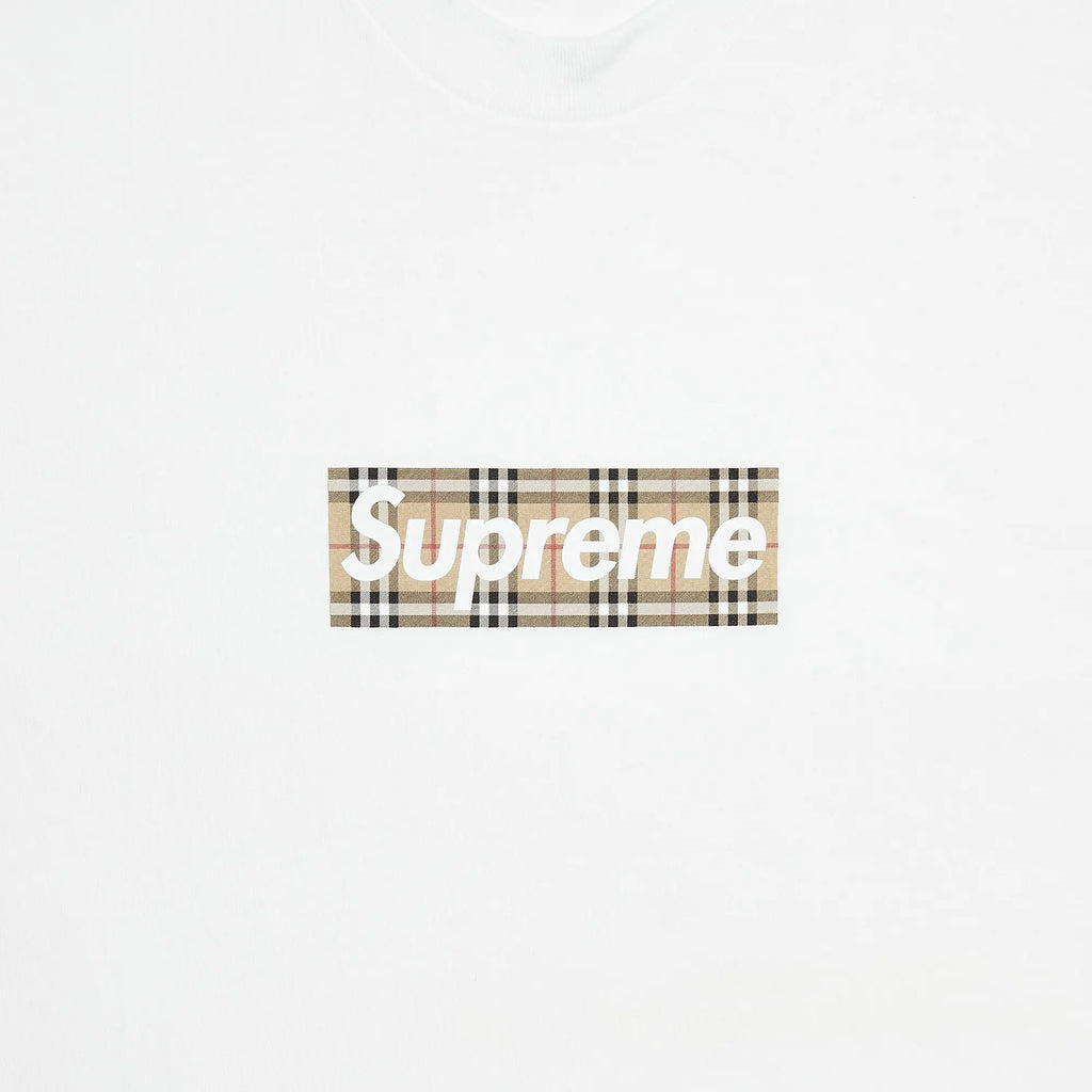 【シュプリーム×バーバリー】2022SS BURBERRYBOXロゴTシャツ期間限定セール
