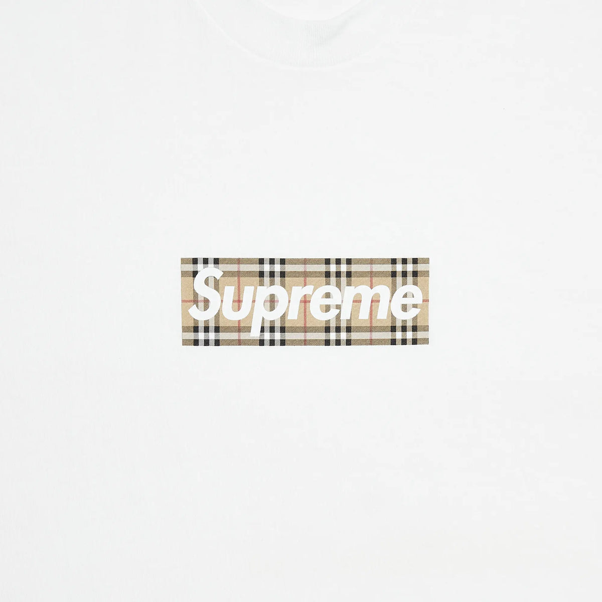 【シュプリーム×バーバリー】2022SS BURBERRYBOXロゴTシャツ期間限定セール