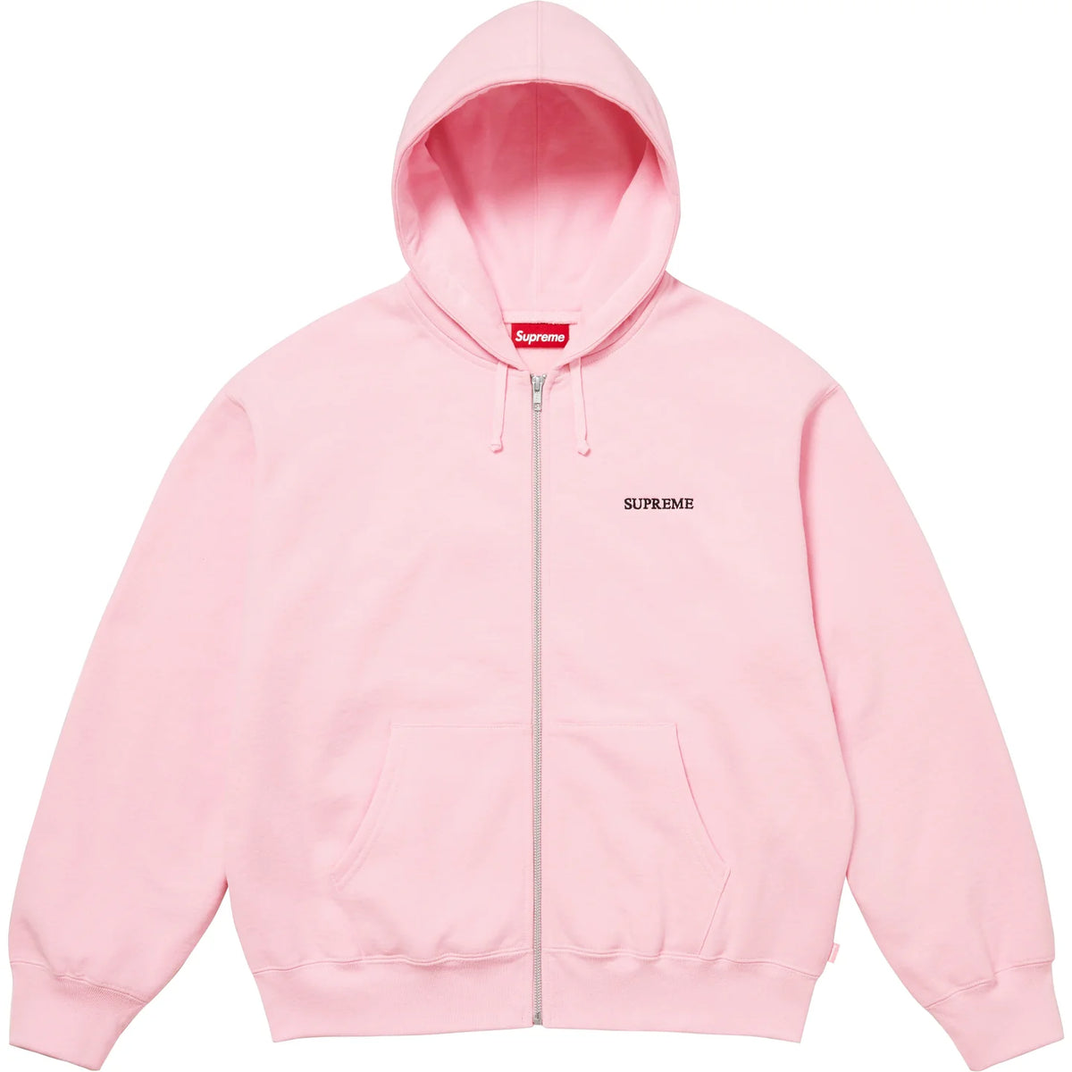 Supreme 25FW IDGAF' Zip Up Hooded Sweatshirt