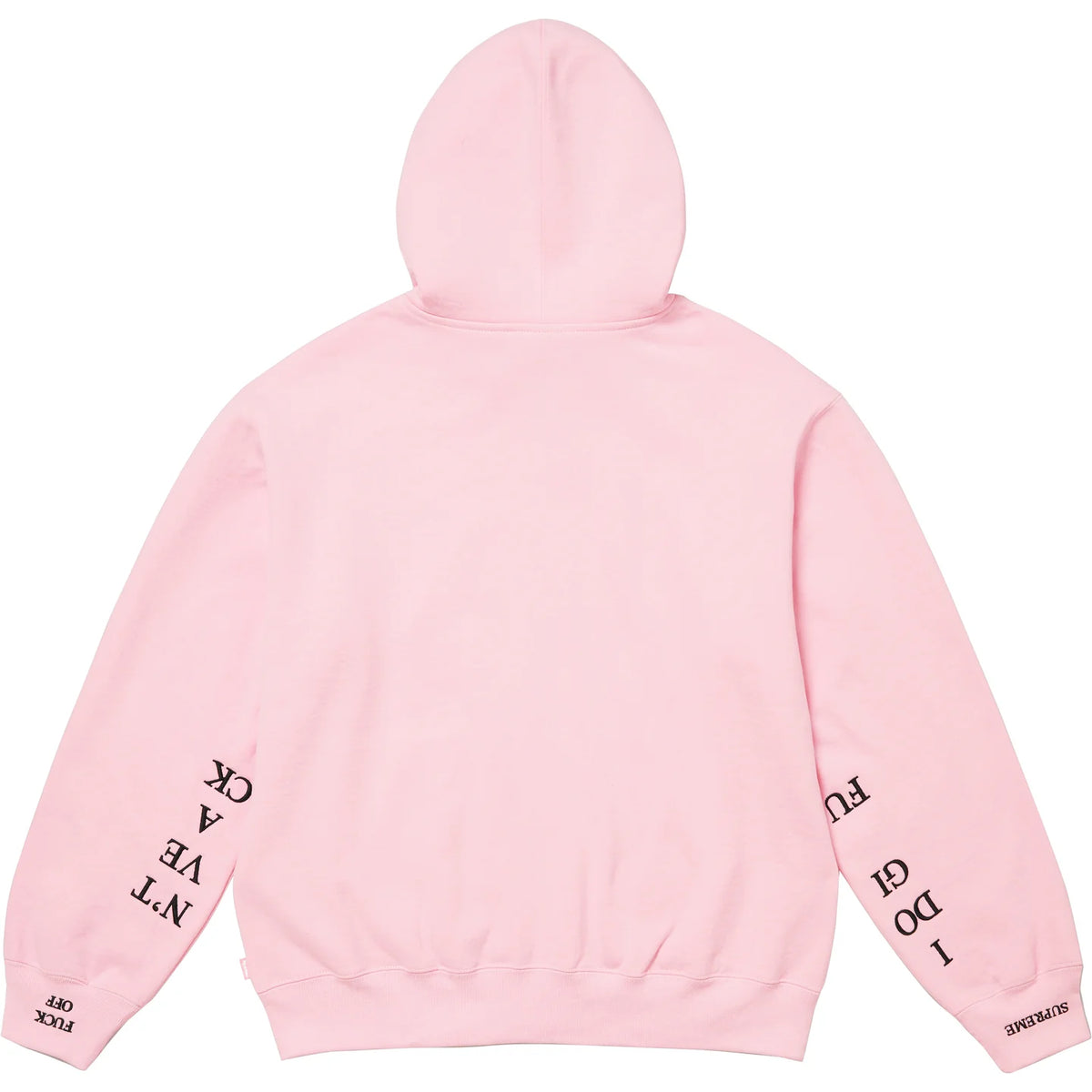 Supreme 25FW IDGAF' Zip Up Hooded Sweatshirt