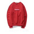 Supreme (シュプリーム) 15FW ボックスロゴ クルーネック スウェットシャツ(Box Logo Crewneck Sweatshirt) レッド