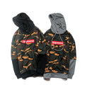 Supreme Camo False Two フーデッド パーカー 2色