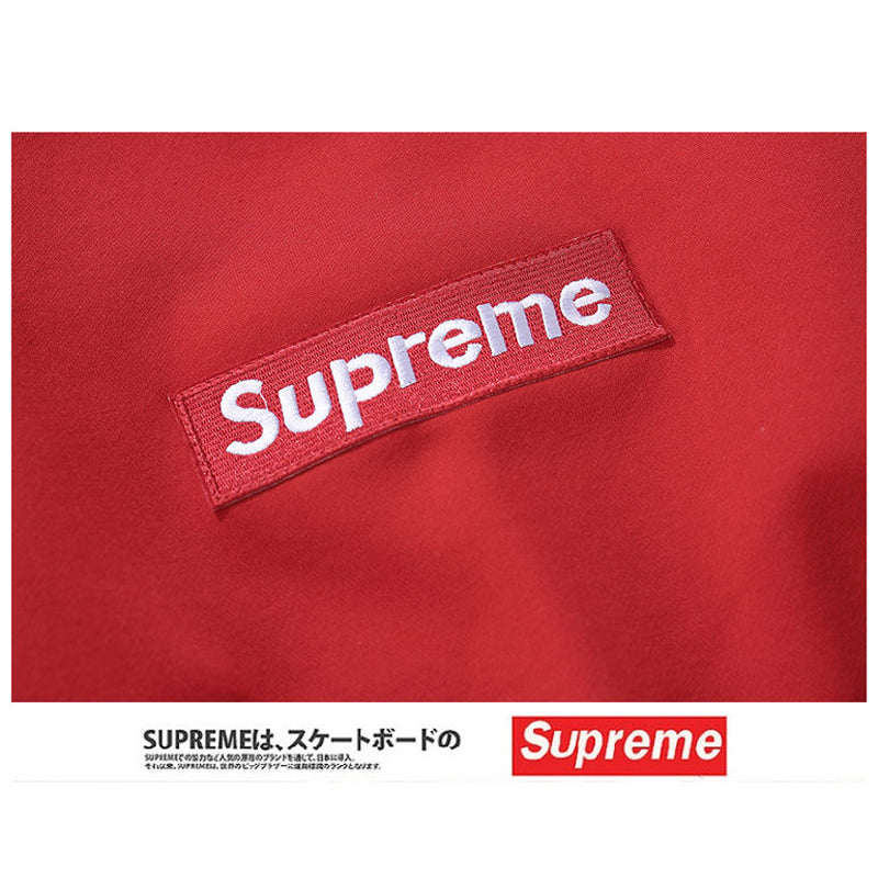 Supreme (シュプリーム) 15FW ボックスロゴ クルーネック スウェットシャツ(Box Logo Crewneck Sweatshirt) レッド