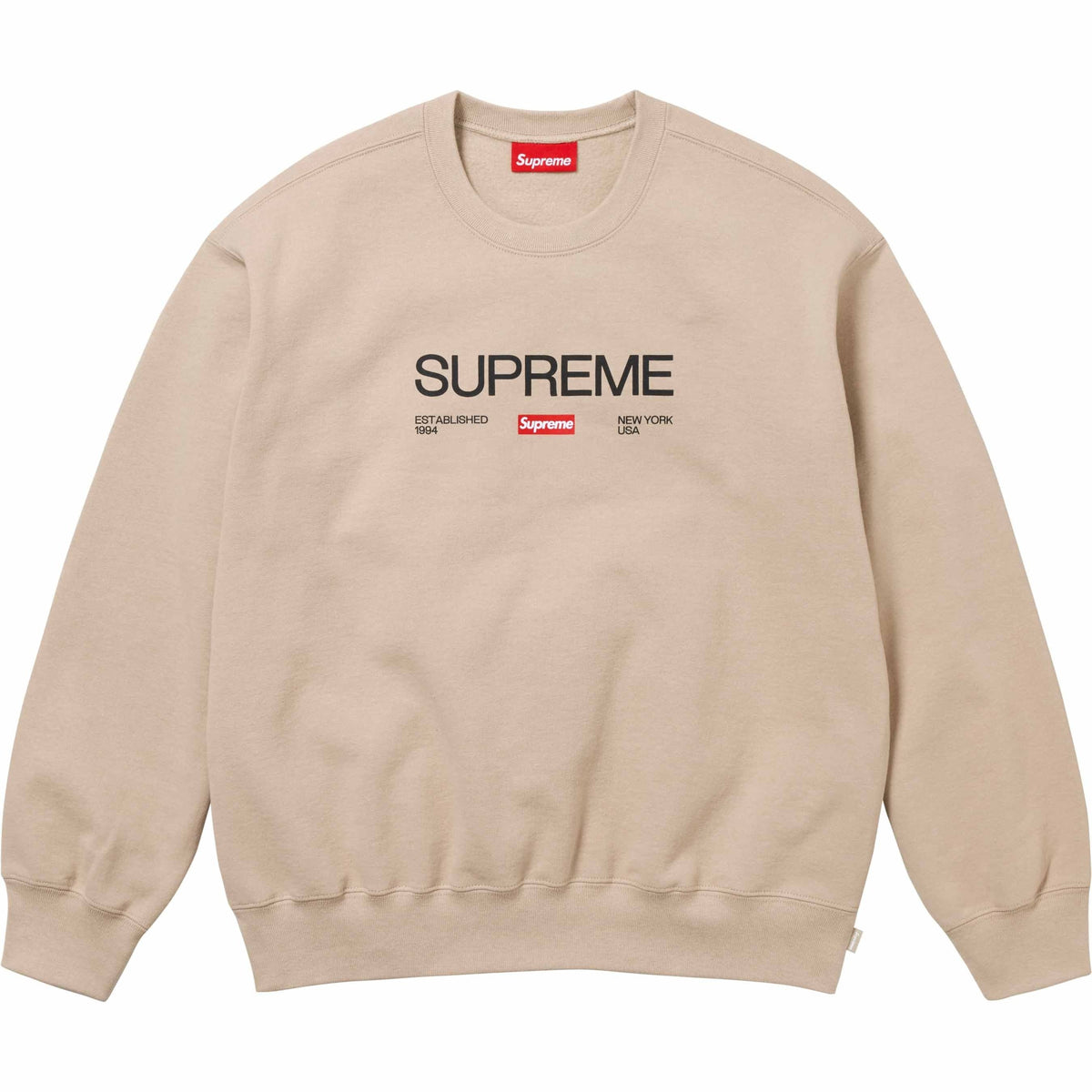 Supreme 24FW Established Crewneck