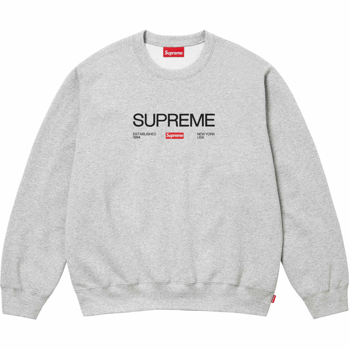 Supreme 24FW Established Crewneck