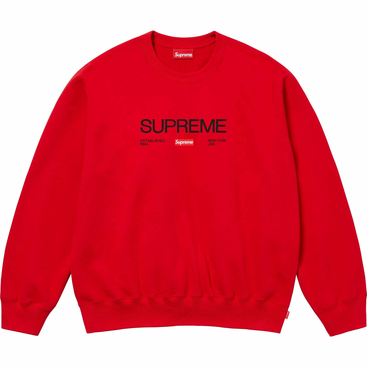 Supreme 24FW Established Crewneck