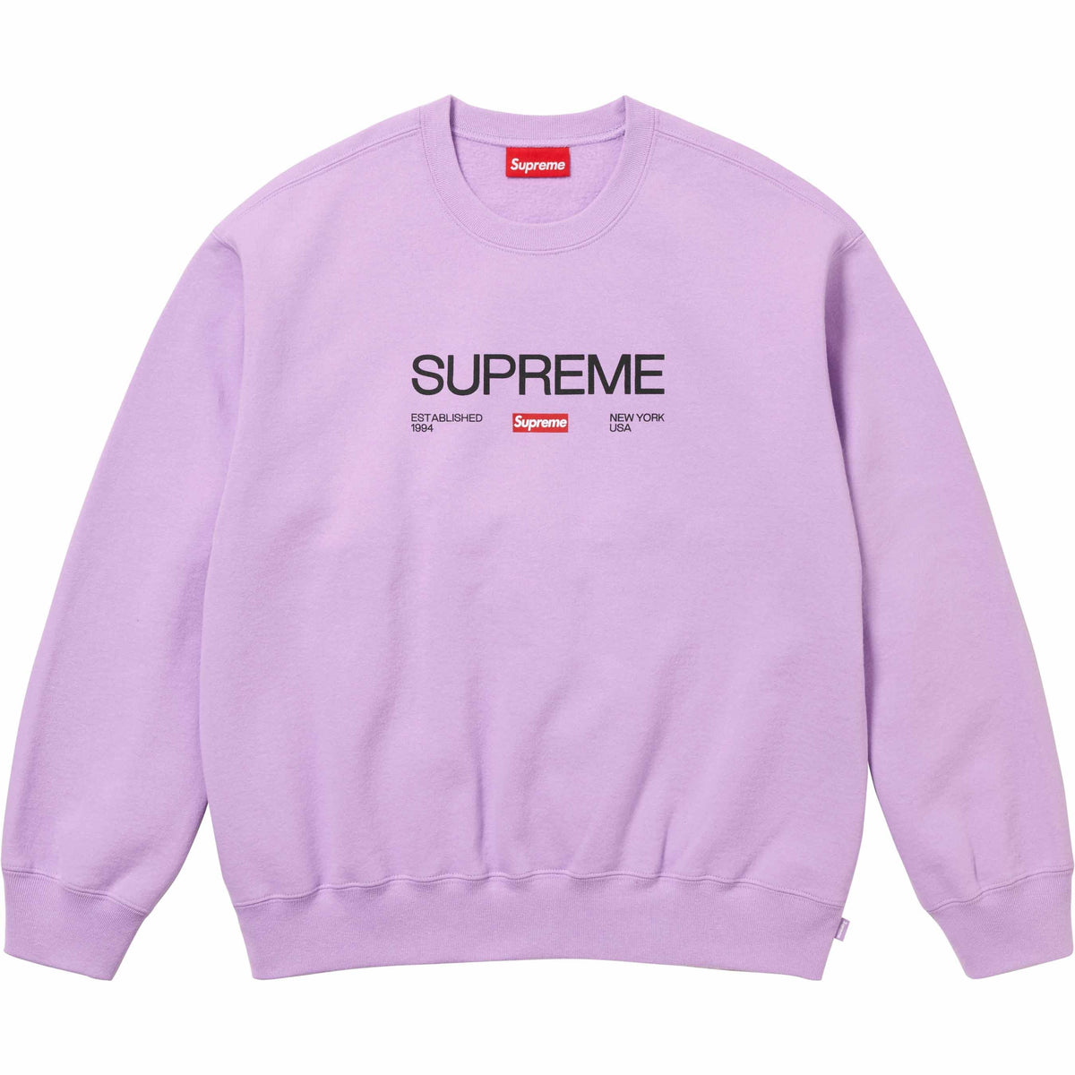 Supreme 24FW Established Crewneck