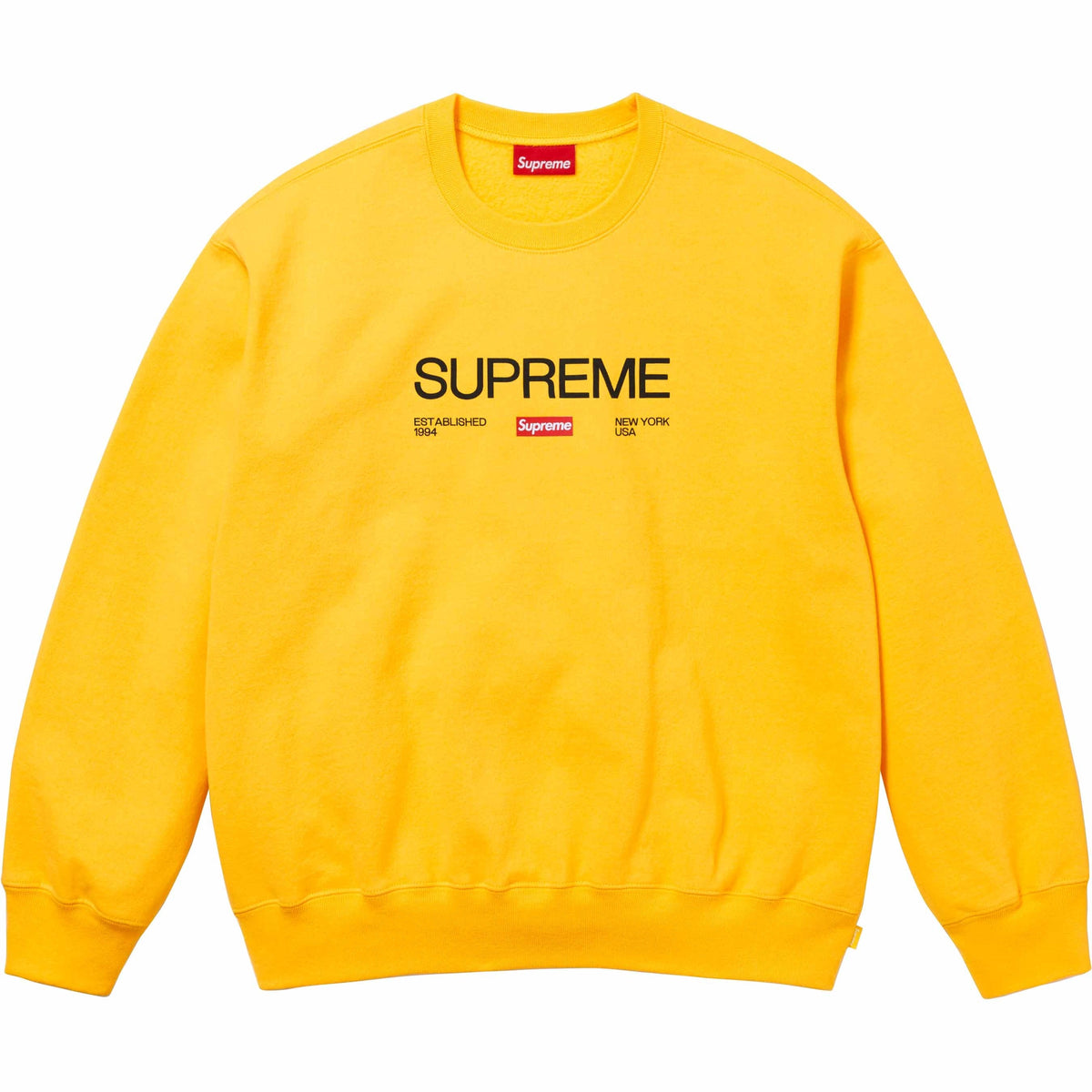 Supreme 24FW Established Crewneck