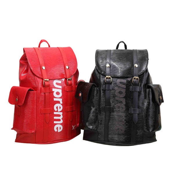 Supreme x Louis Vuitton エピレザークリストファーPMバックパック 2色