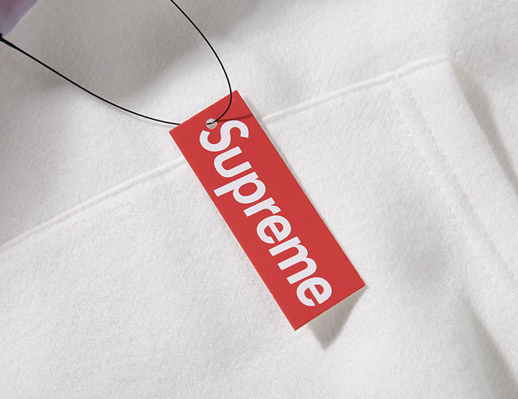 Supreme (シュプリーム) 15FW ボックス ロゴ フーデット スウェットシャツ パーカー(Box Logo Hooded Sweatshirt Pullover) ホワイト 002