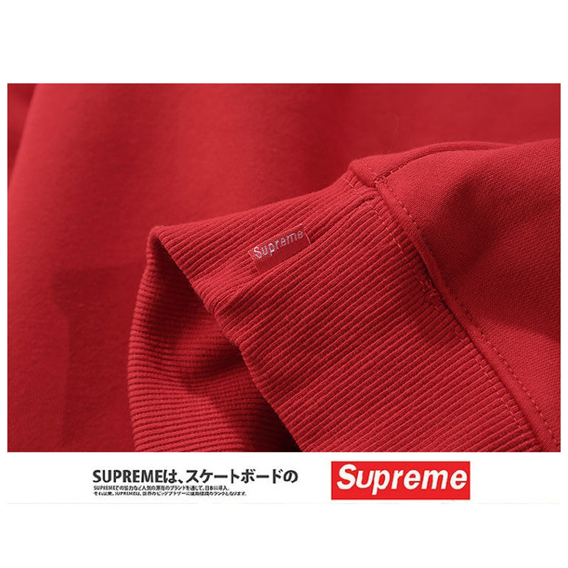 Supreme (シュプリーム) 15FW ボックスロゴ クルーネック スウェットシャツ(Box Logo Crewneck Sweatshirt) レッド