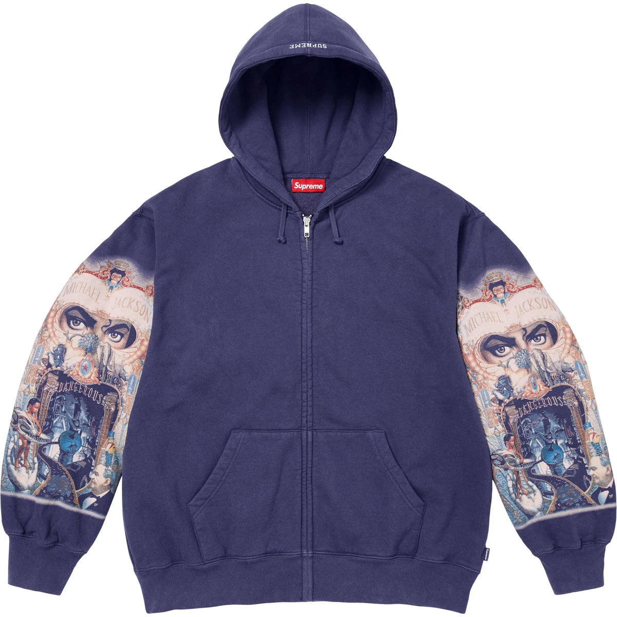 Supreme/Michael Jackson® Dangerous Zip Up Hooded Sweatshirt