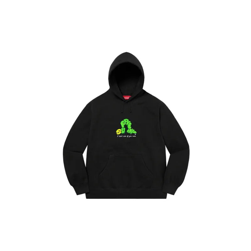 Supreme Don't Care Hooded Sweatshirt