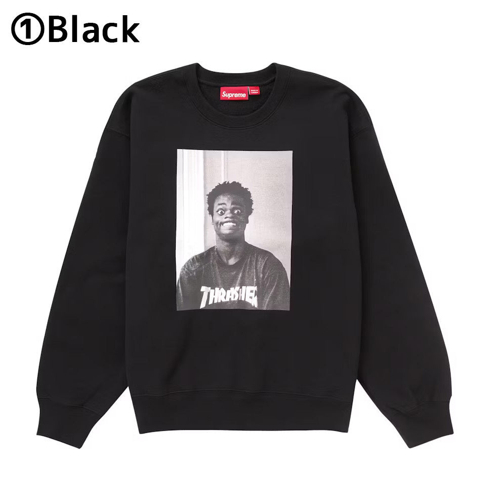【Supreme x THRASHER】ハロルド・ハンター スウェットシャツ