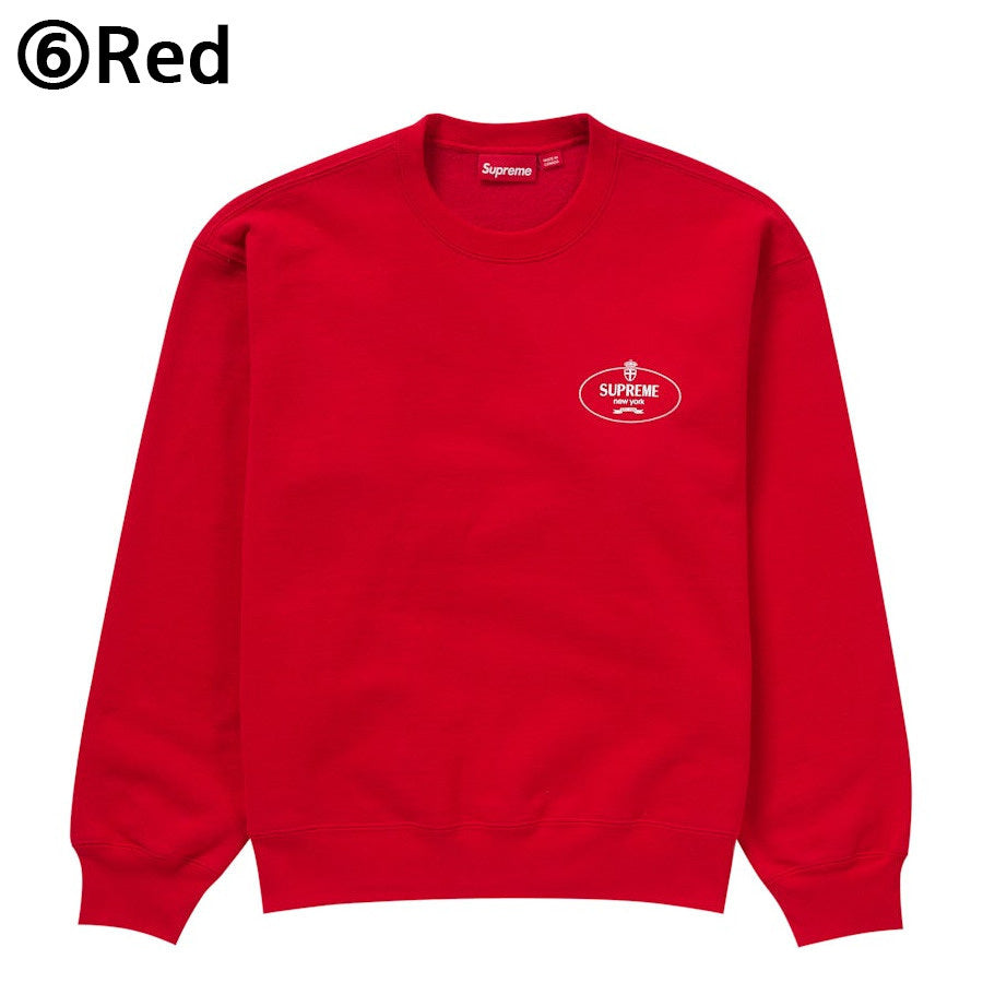 Supreme★Crest クレスト クルーネック スウェットシャツ
