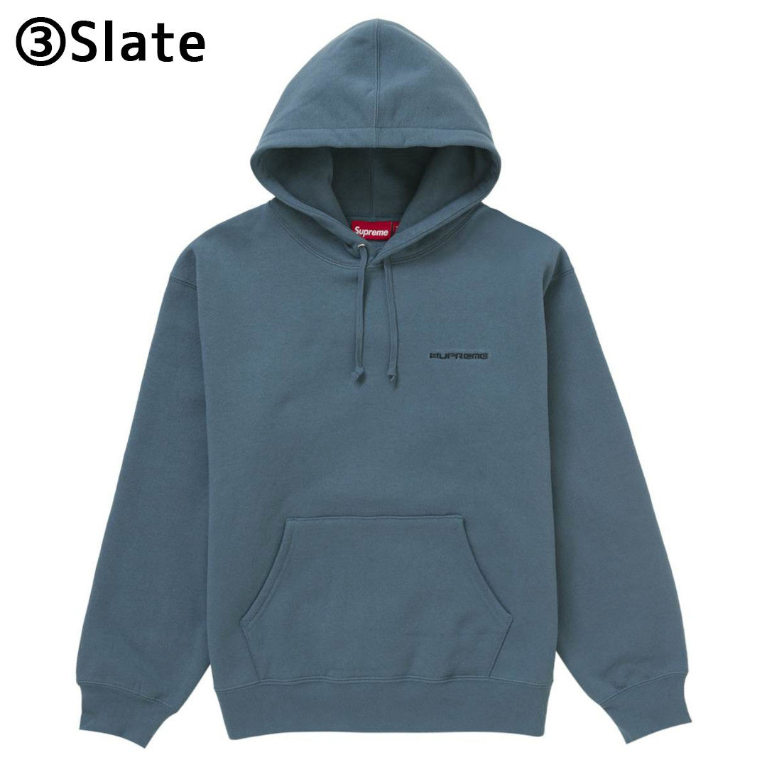 Supreme★シュプリーム 葵産業 刺繍ロゴ スウェットパーカー