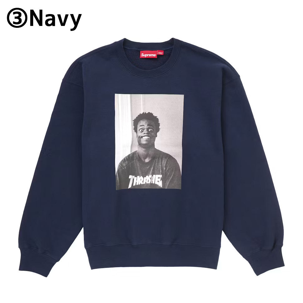 【Supreme x THRASHER】ハロルド・ハンター スウェットシャツ