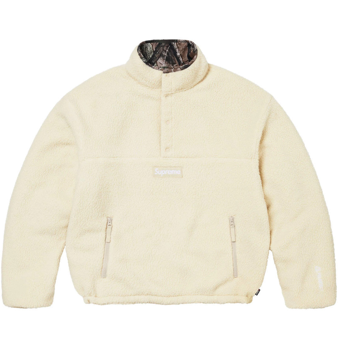 Supreme★定番★ポーラテックフリース リバーシブルプルオーバー