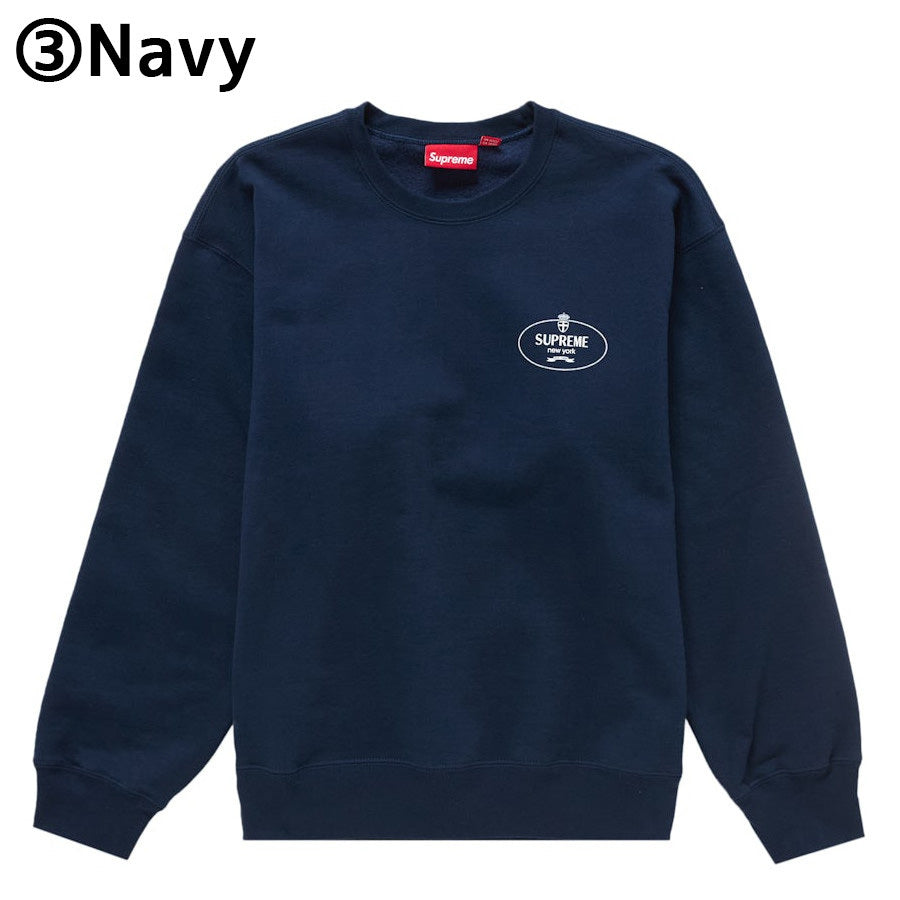Supreme★Crest クレスト クルーネック スウェットシャツ