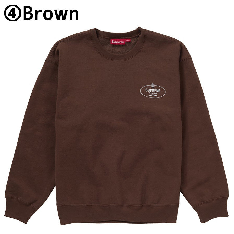 Supreme★Crest クレスト クルーネック スウェットシャツ