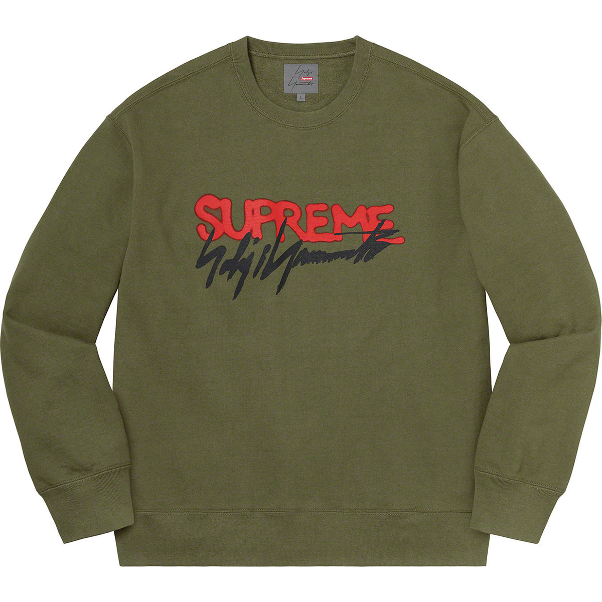 Supreme シュプリーム ヨウジ ヤマモト クルーネック FW20