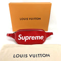 LOUIS VUITTON x SUPREME M53418 Epi Bum bag Waist pouch Belt bag Hip bag body bag