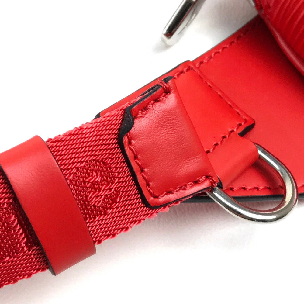 LOUIS VUITTON x SUPREME M53418 Epi Bum bag Waist pouch Belt bag Hip bag body bag