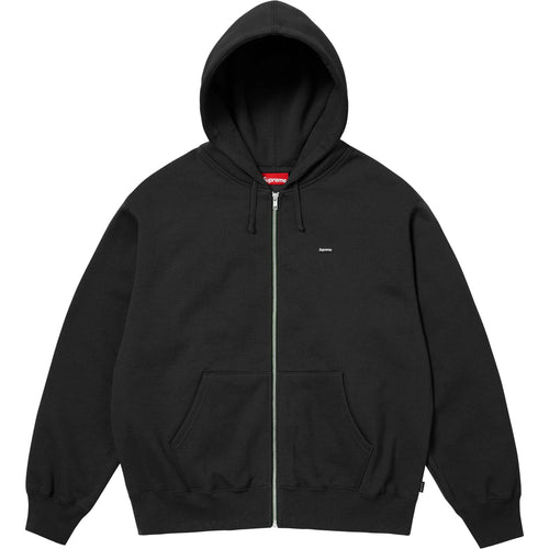 Small Box Zip Up Hooded Sweatshirt