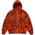 Small Box Zip Up Hooded Sweatshirt