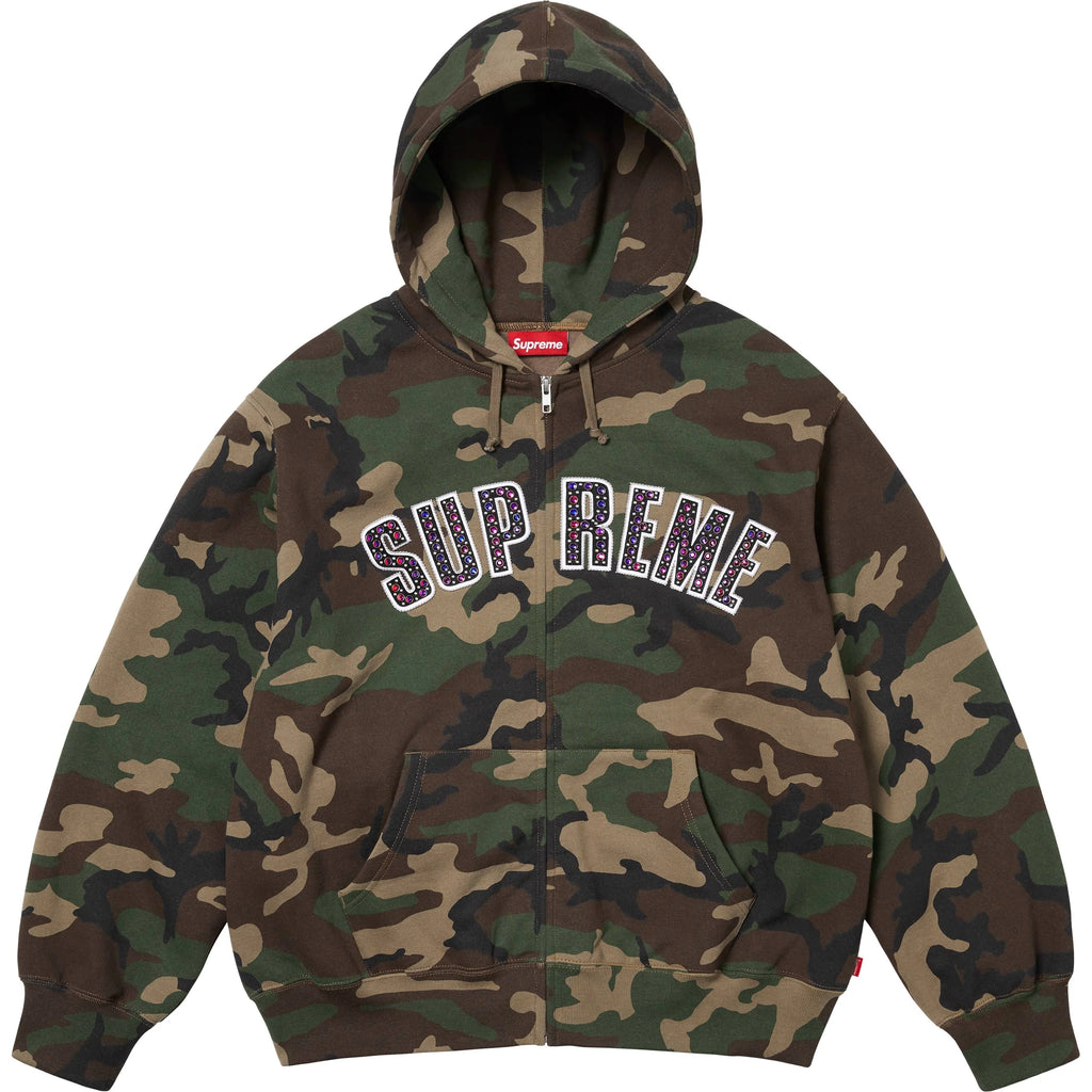 Supreme®/b.b. Simon® Zip Up Hooded Sweatshirt